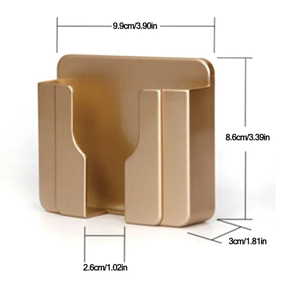 Дырокол бесплатно ПК настенный держатель для телефона во время зарядки розетка