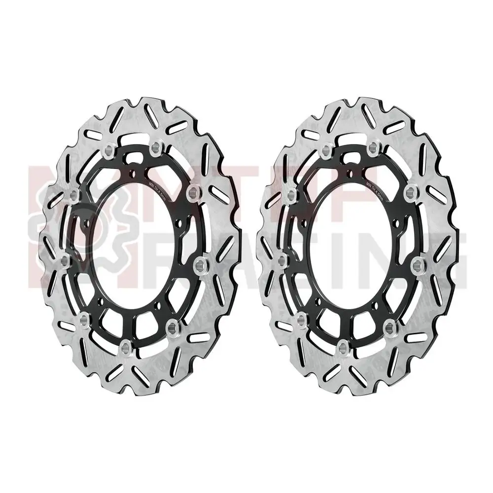 1 пара передних тормозных дисков для Yamaha FZ1 N (2010 2011 2012 2013 2014 2015) S (2006-2015) роторов 320 мм