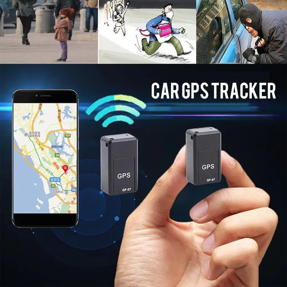 

2019 New Arrival GF07 Mini Car GPS Tracker GPS GSM GPRS Car Tracking Locator Device Sound Recording Device Micro Tracker