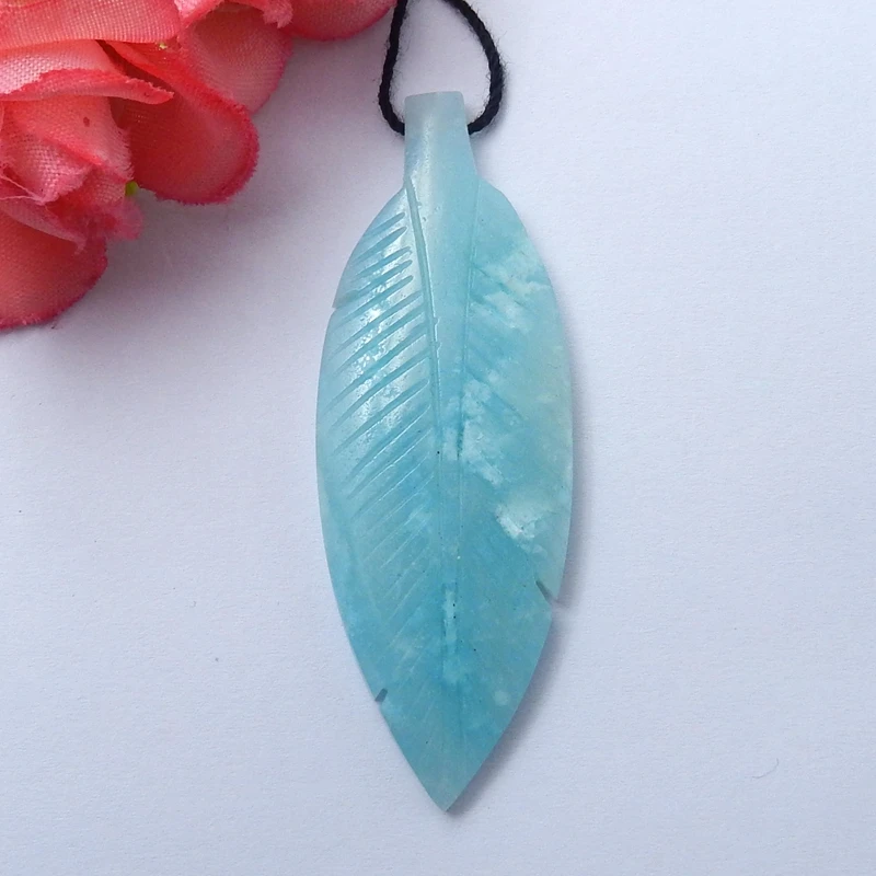 Новый дизайн! Натуральный ожерелье из амазонита полудрагоценный подарок на день