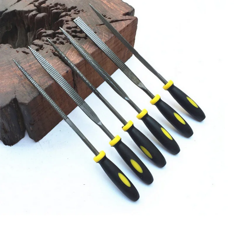 Набор мини-игл набор деревянных напильников с резиновой ручкой напильники для