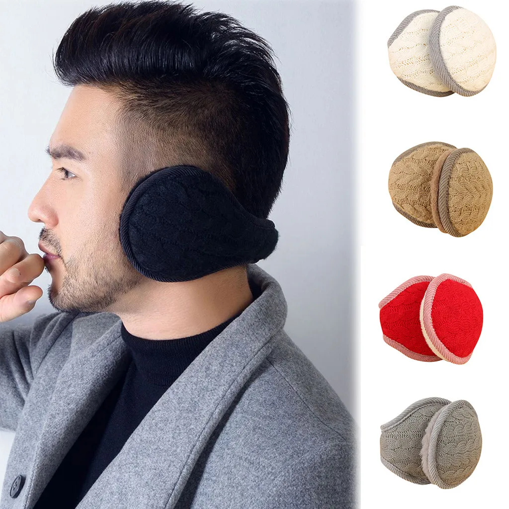 SAGACE 2020 Популярные Модные мужские и женские однотонные зимние наушники мягкие