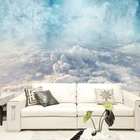 3D настенная роспись, современное облачное небо, природный пейзаж, настенная бумага для гостиной, дивана, спальни, домашний декор, обои