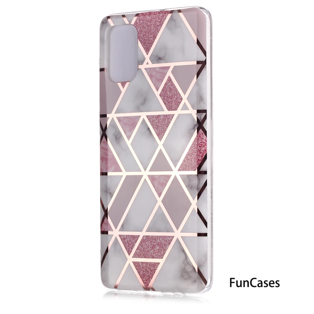 Мягкий чехол из ТПУ с леопардовым принтом для estuche Samsung A71 цветочный Csse Galaxy telefon