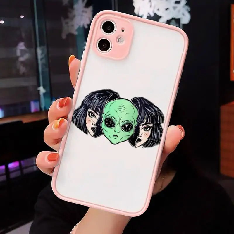 

Anime My Hero cute girl Phone Case matte transparent Candy Color Soft TPU For iphone 7 8 11 12 plus mini x xs xr pro max cover