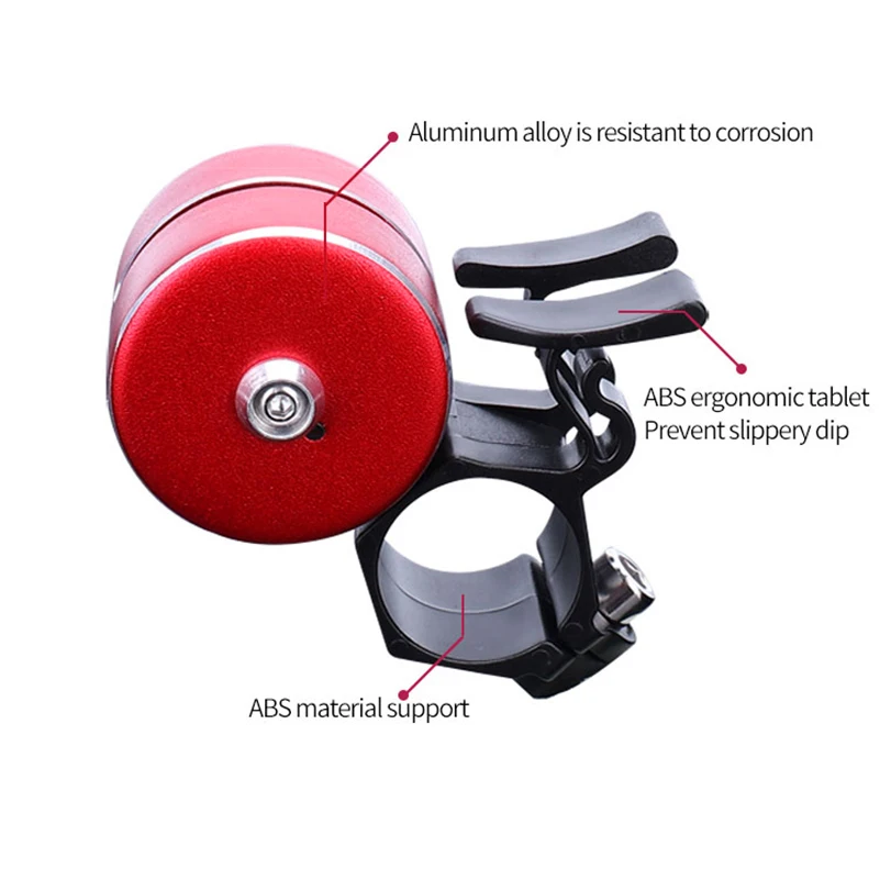 Двойной велосипедный Звонок для велосипеда звуковая сигнализация на руль