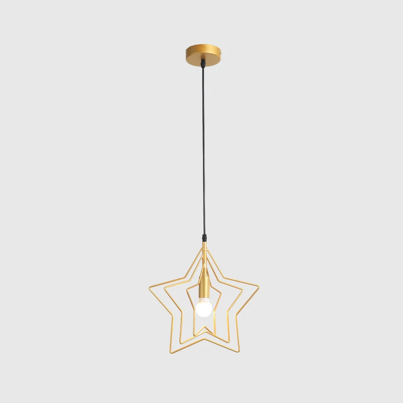 

Nordic creative personality porch Corridor Stellate Balcony Bar Restaurant Chandelier