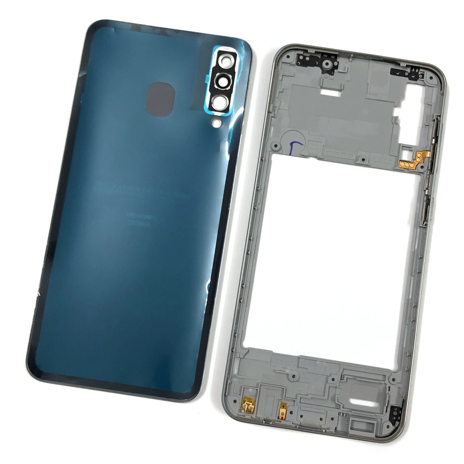 Для Samsung Galaxy A50 2019 A505 A505F A505DS корпус телефона средняя рамка крышка батареи задняя