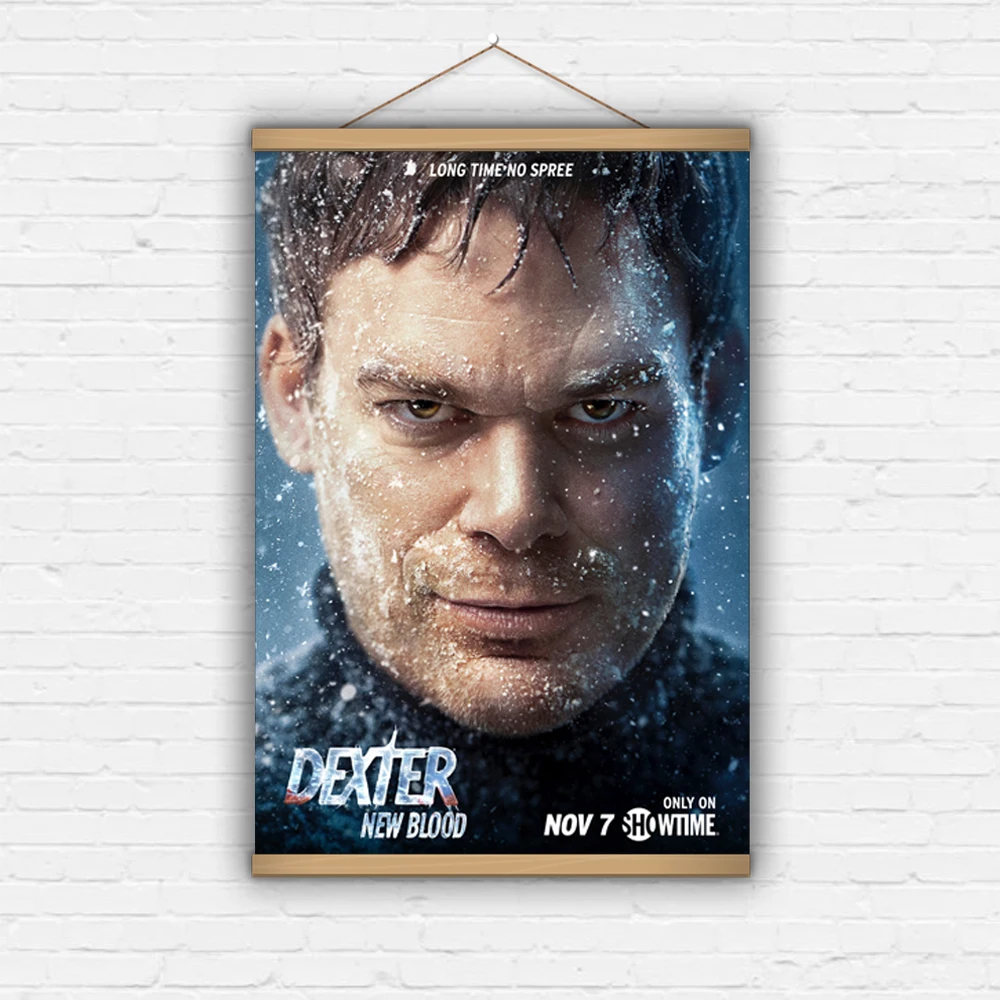 

Dexter: New Blood Scroll Art Print Movie Canvas Poster Painting Decor Unframed Decorative Tapestry Design