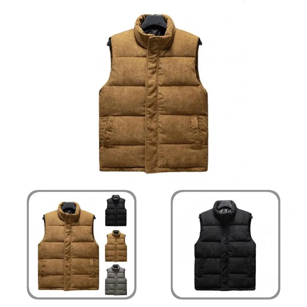 Осенний жилет удобный зимний вельветовый | Мужская одежда