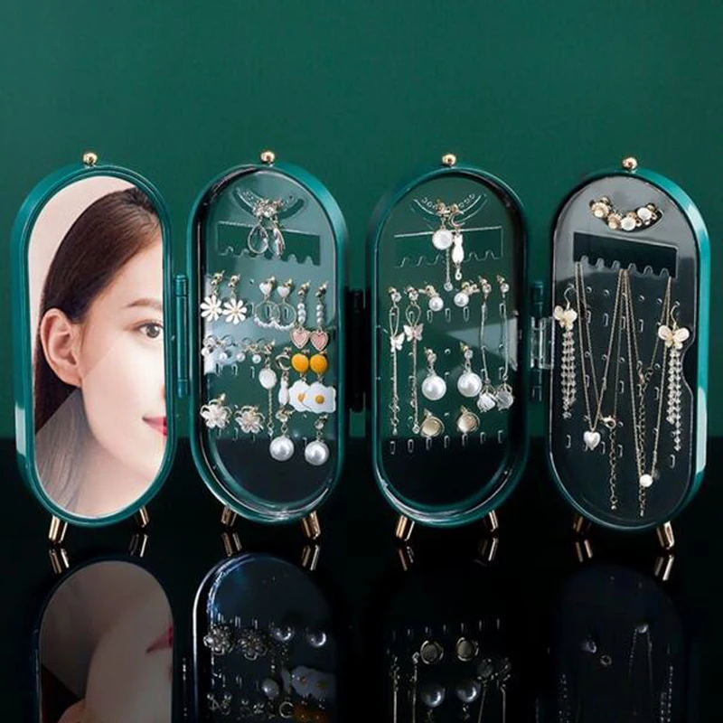 Полка для сережек демонстрационный стенд бытовых шкатулка украшений высокого