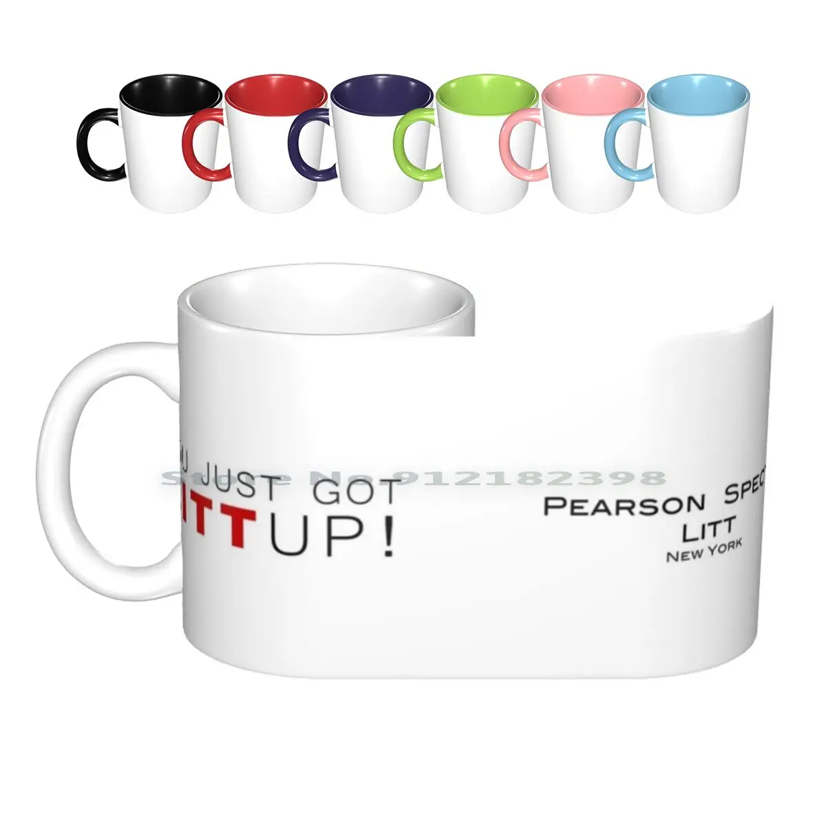 

Suits Litt Up! Mug Ceramic Mugs Coffee Cups Milk Tea Mug Litt Suits Tv Coffee Creative Trending Vintage Gift Bottle Cup