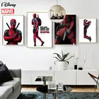 Милые постеры и принты из аниме Marvel супер герой Дэдпул на холсте, картина из Диснея, Настенная картина для гостиной, домашний декор