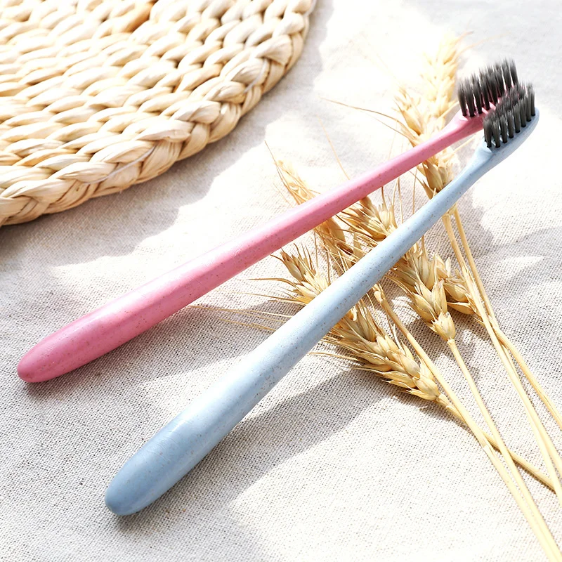 3 Colors Optional 1pc Portable Toothbrushes With Nano Ultra-fine Bristles Wave/Flat Teeth Head Travel Outdoor Use Oral Care Tool | Дом и сад