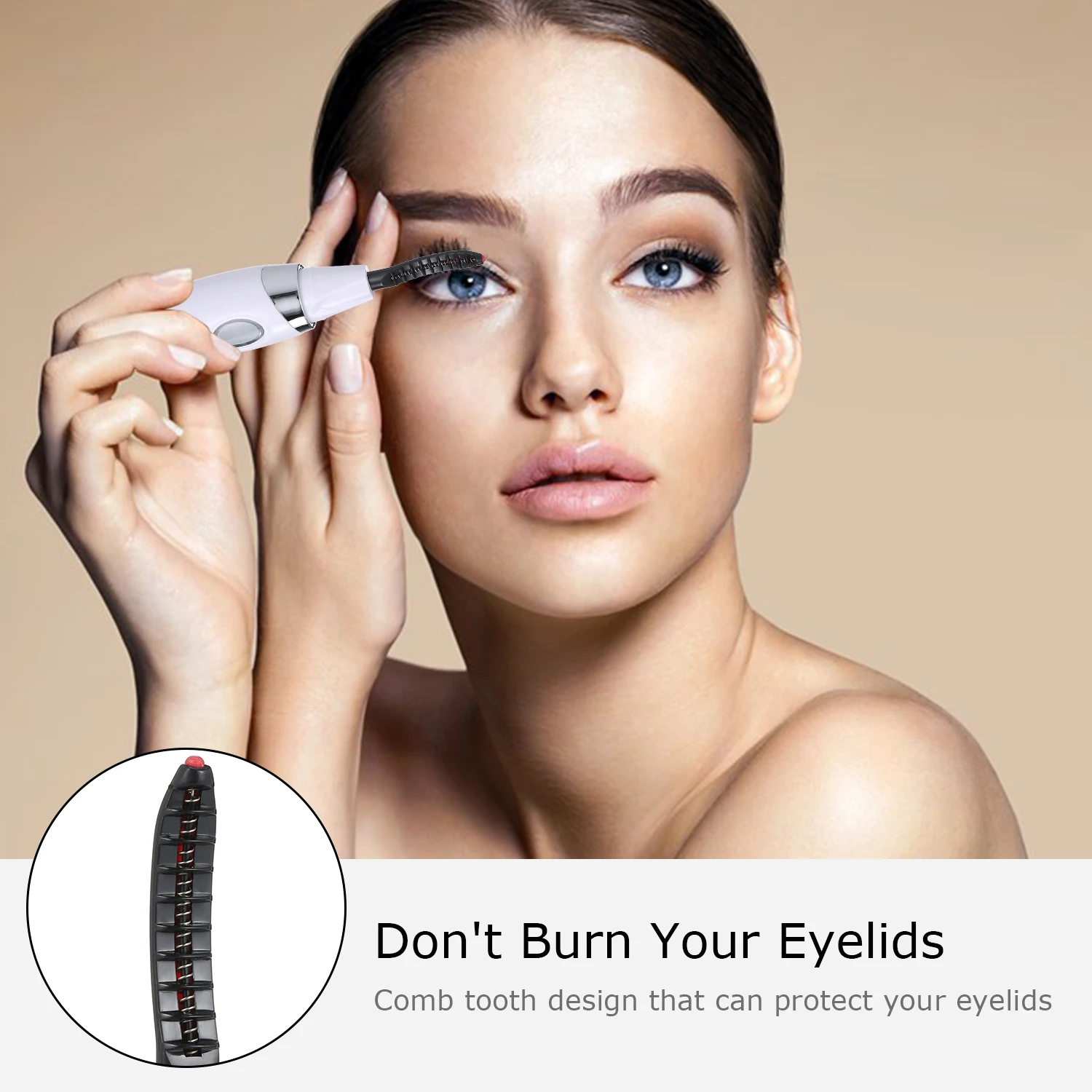 ZLIME мини Бигуди для ресниц с подогревом Электрический бигуди Плойка завивки