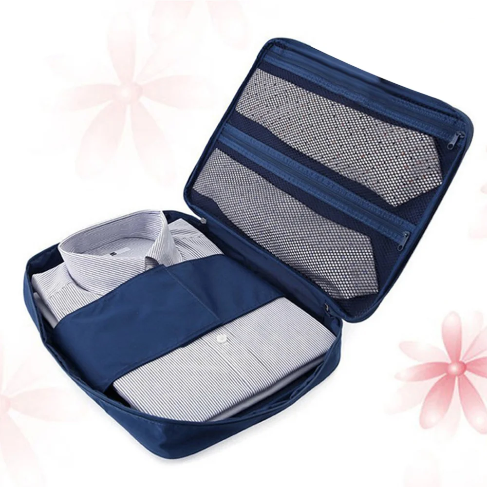Темно-синий модный многофункциональный дорожный водонепроницаемый органайзер