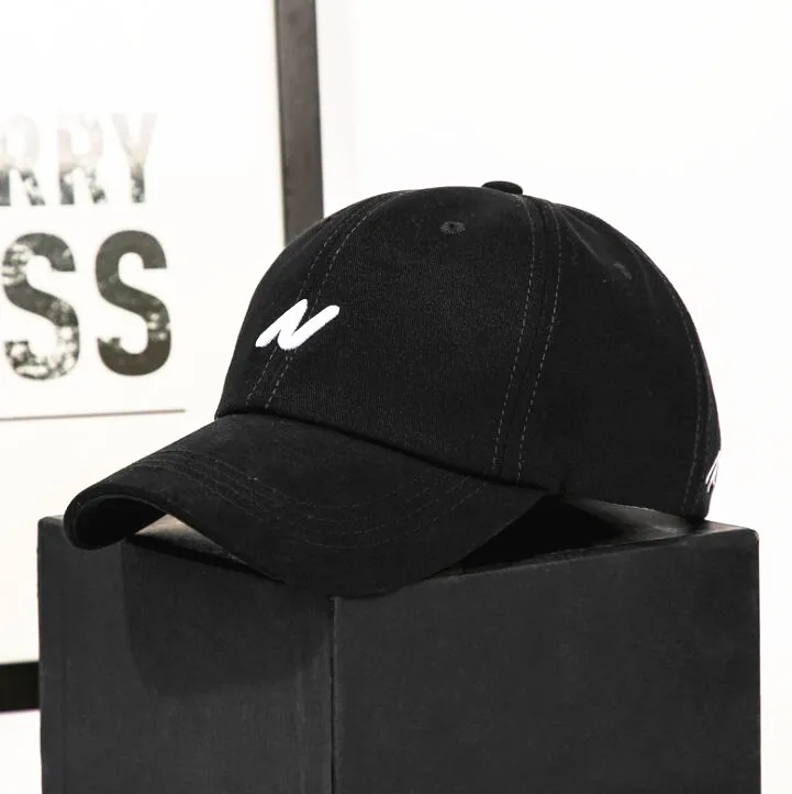 Кепка в стиле хип хоп для мужчин и женщин регулируемая однотонная хлопковая