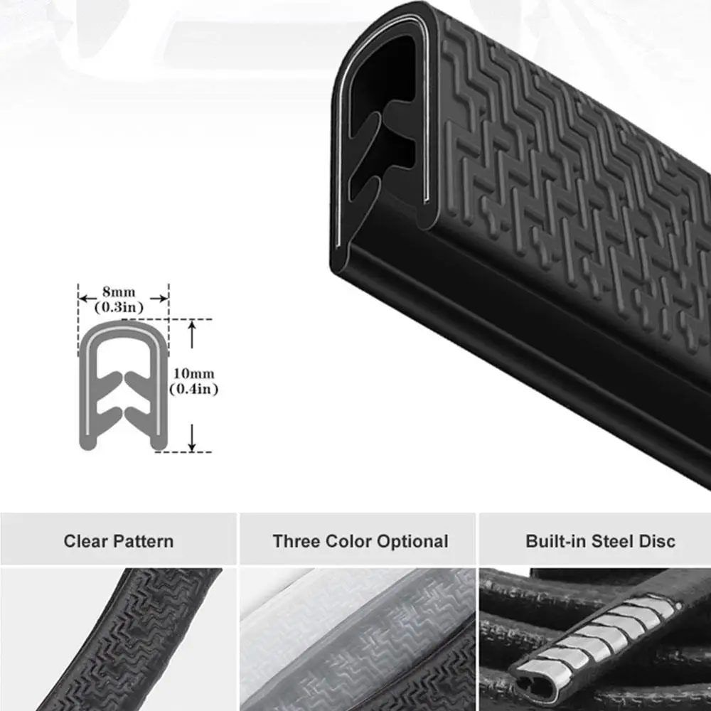 Car Styling Garage Door Protector Anti-collision Sponge EVA Embossed Self-adhesive 200x20cm Tuning Universal | Автомобили и