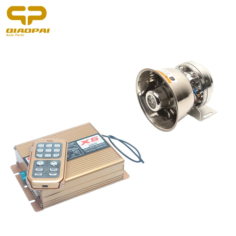 1 комплект, супер громкий DC12 V звук, 200 Вт, сирена, громкоговоритель, Мегафон, беспроводной пульт дистанционного управления, автомобильный поезд, рог, сигнализация, сигнальная система, говорящая