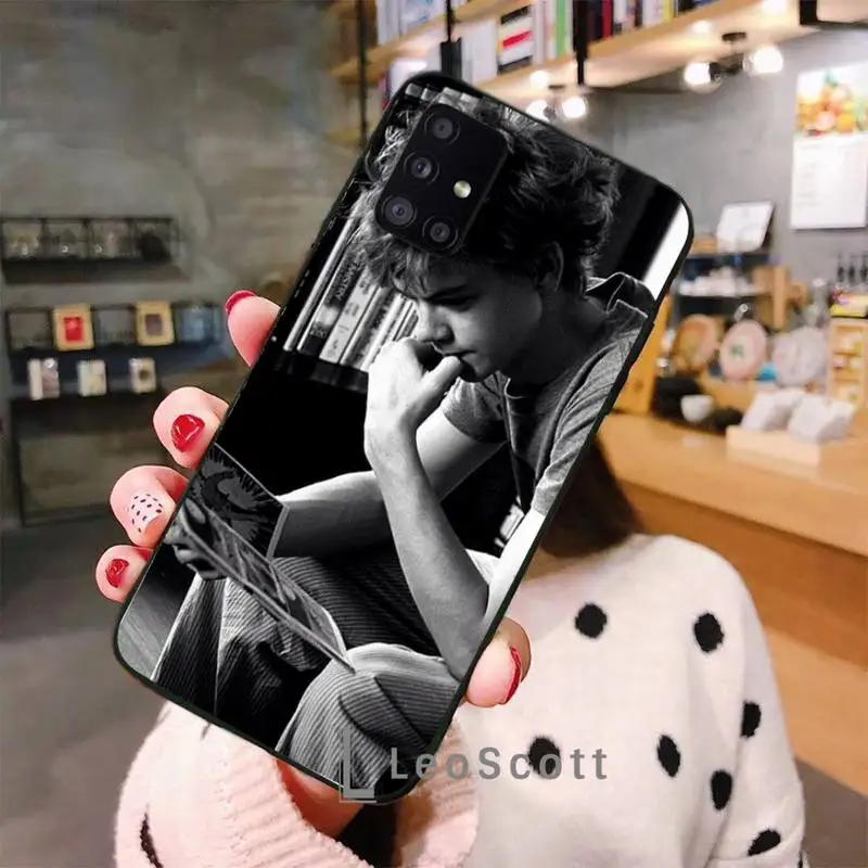 

Actors Thomas Sangster Newest Fashion Phone Case For Samsung A40 A50 A51 A71 A20E A20S S8 S9 S10 S20 Plus note 20 ultra 4G 5G