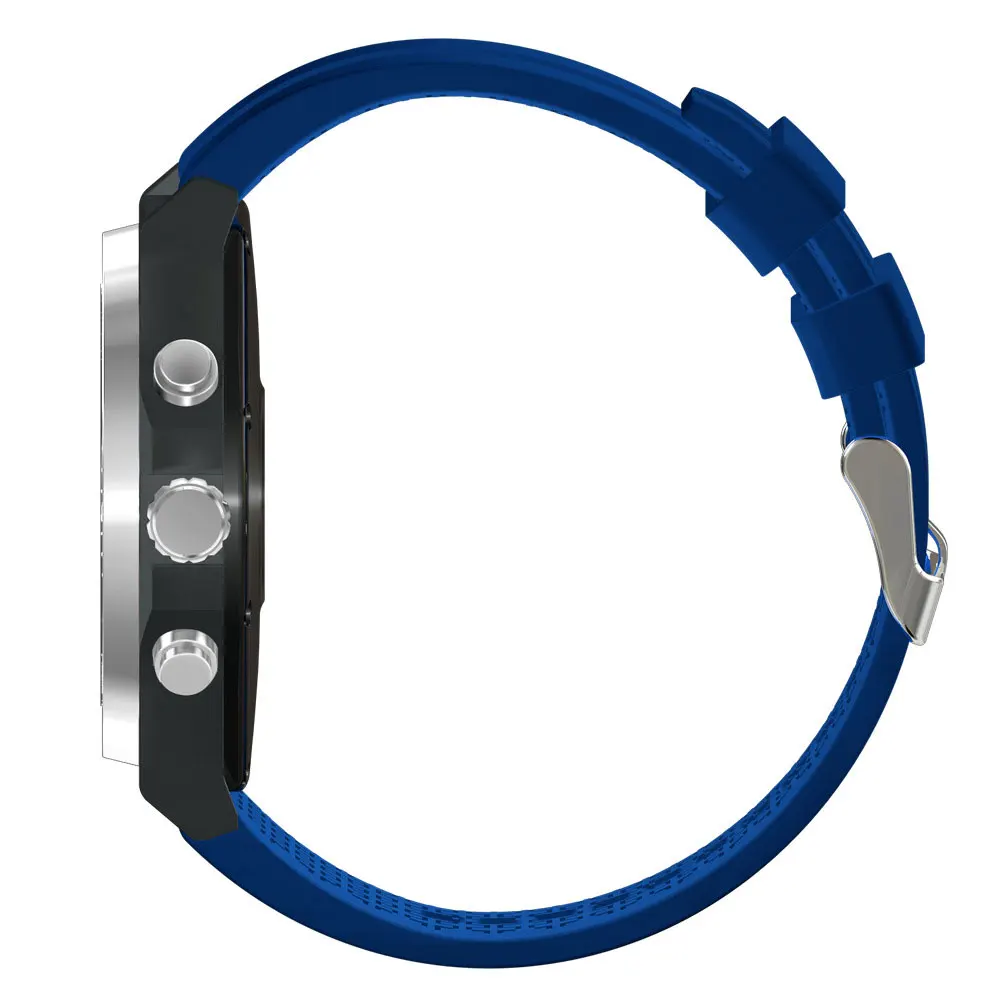 1 3 дюймов Полный Круглый Цвет Экран Смарт часы Фитнес Band 24 часа в сутки сердечного