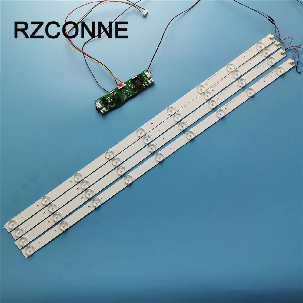 Комплект светодиодных ламп с подсветкой 630 мм алюминиевая плата оптическим