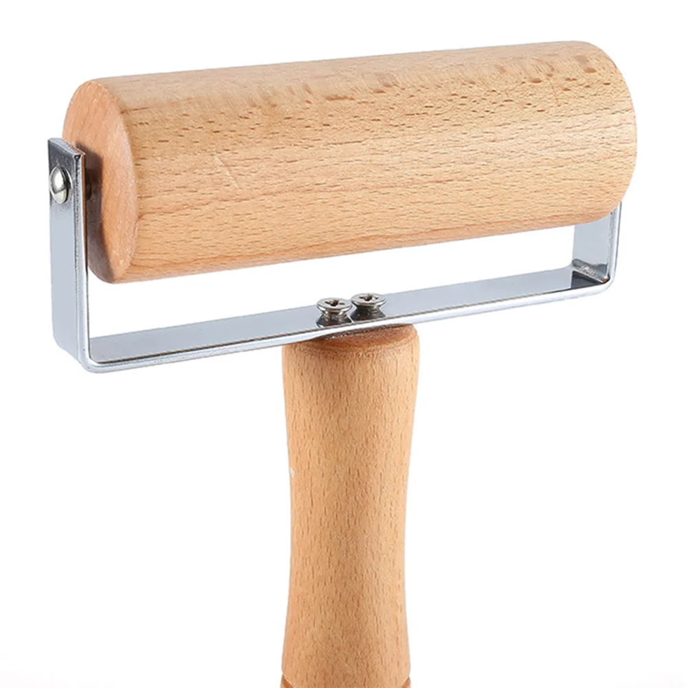 Деревянная скалка для теста печенья пиццы пекарни кухонный инструмент кухонная