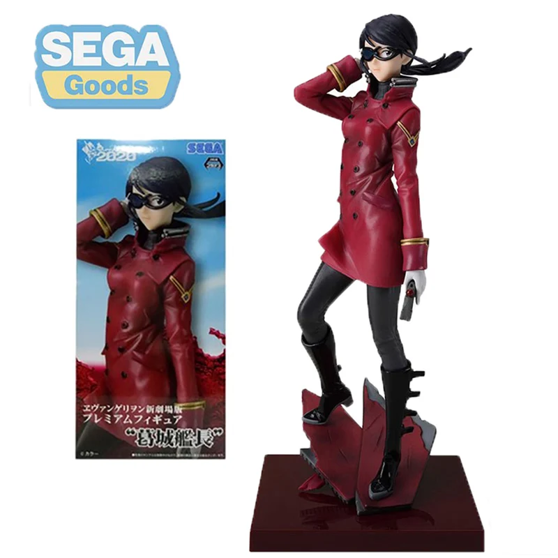 

Экшн-фигурка Sega Neon Genesis Evangelion Katsuragi, капитан гаража, Сборная модель из ПВХ, анимация в западном стиле, детские игрушки