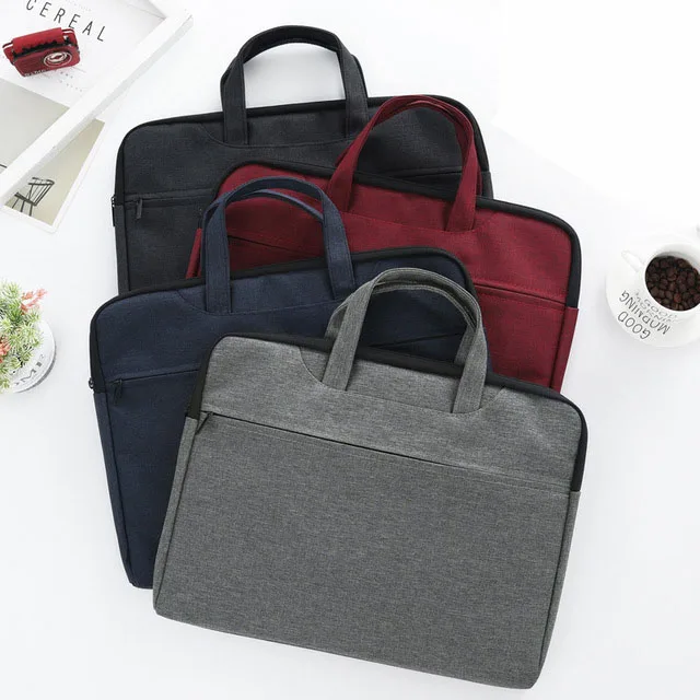 Waterproof Briefcase Men Women Laptop Bags Travel Documents Storage Pouchs Portable Business Office Gadgets Organize Handbags