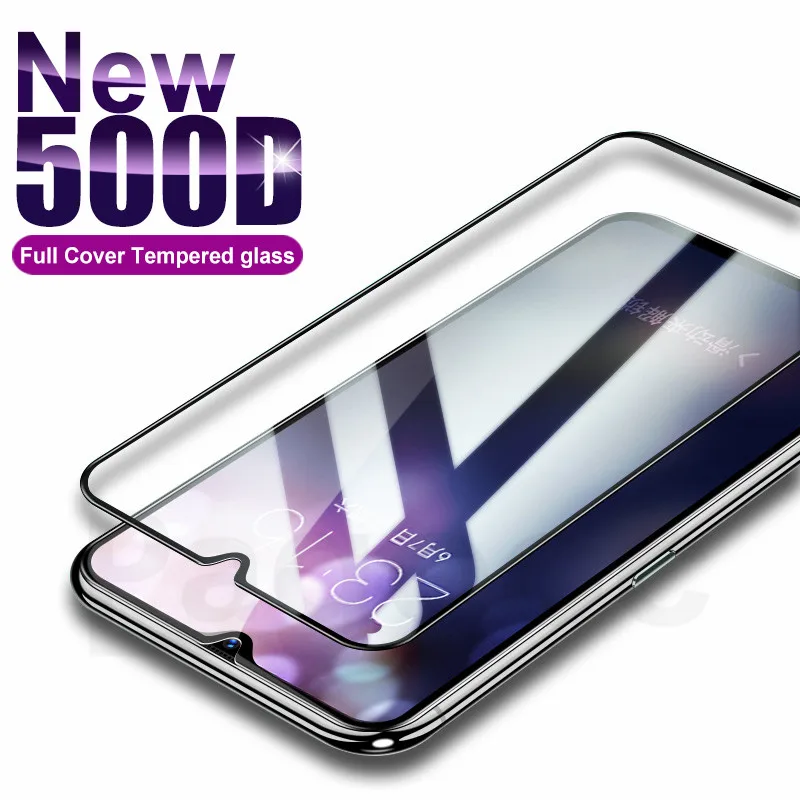 500D полное защитное закаленное стекло для Xiaomi Redmi 7 7A 8 8A K30 10X Pro защита экрана на Note 8T