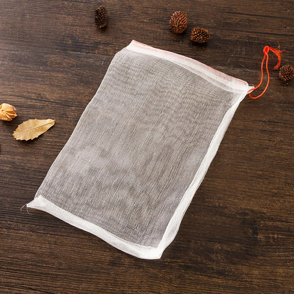 

50pcs Anti Bird Drawstring Bag Fruits Net Bag Garden Vegetable Protection Mesh Anti Bird Drawstring Fruits Net Farm Apple Grapes