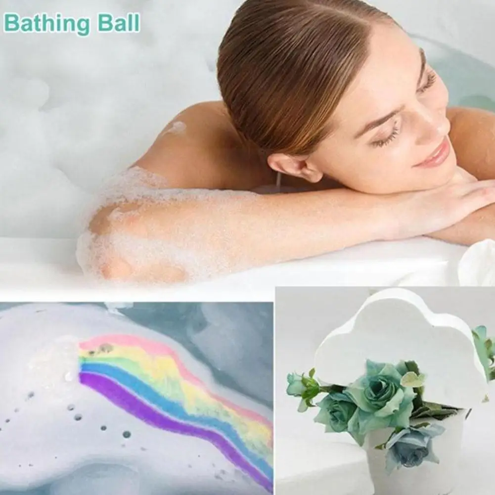 

Радужные шарики для ванны, увлажняющее мыло для очистки кожи и отшелушивания тела
