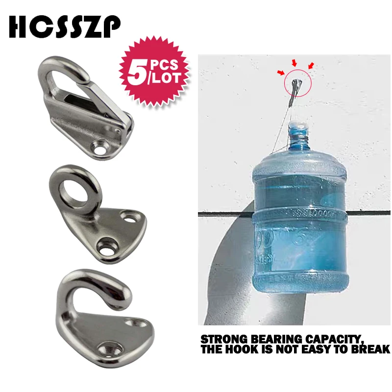 Подвесной крючок для крыла 5 шт. пружинный из нержавеющей стали кольцевого типа