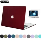 Новый матовый чехол для ноутбука MOSISO для Macbook Mac Book Air Pro Retina 11 12 13 15 15,4 13,3 дюйма с жестким чехлом и сенсорной панелью