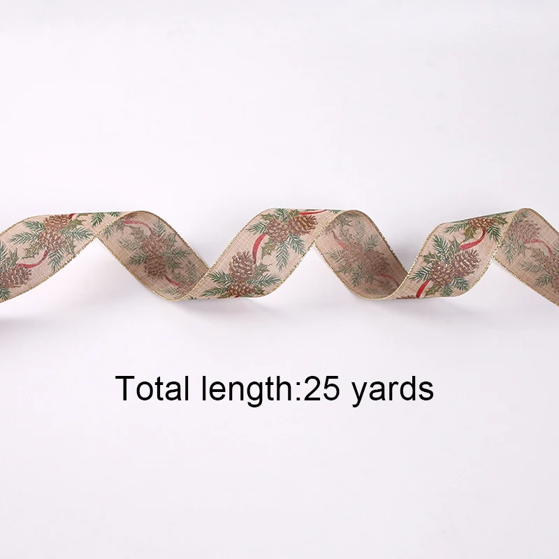 25 ярдов/рулон лента из мешковины 6 3 см | Дом и сад