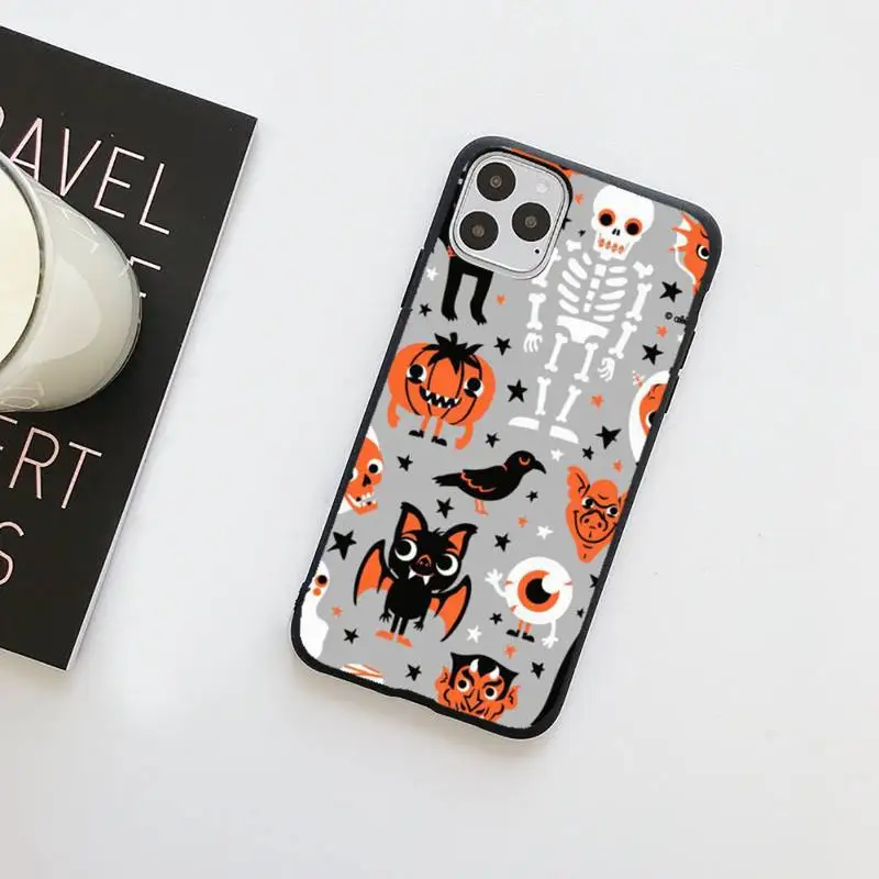 

Halloween horror cartoon funny Phone Case for iPhone 7 8 11 12 Pro X XS Max XR Samsung A S 10 20 50 Plus pro funda