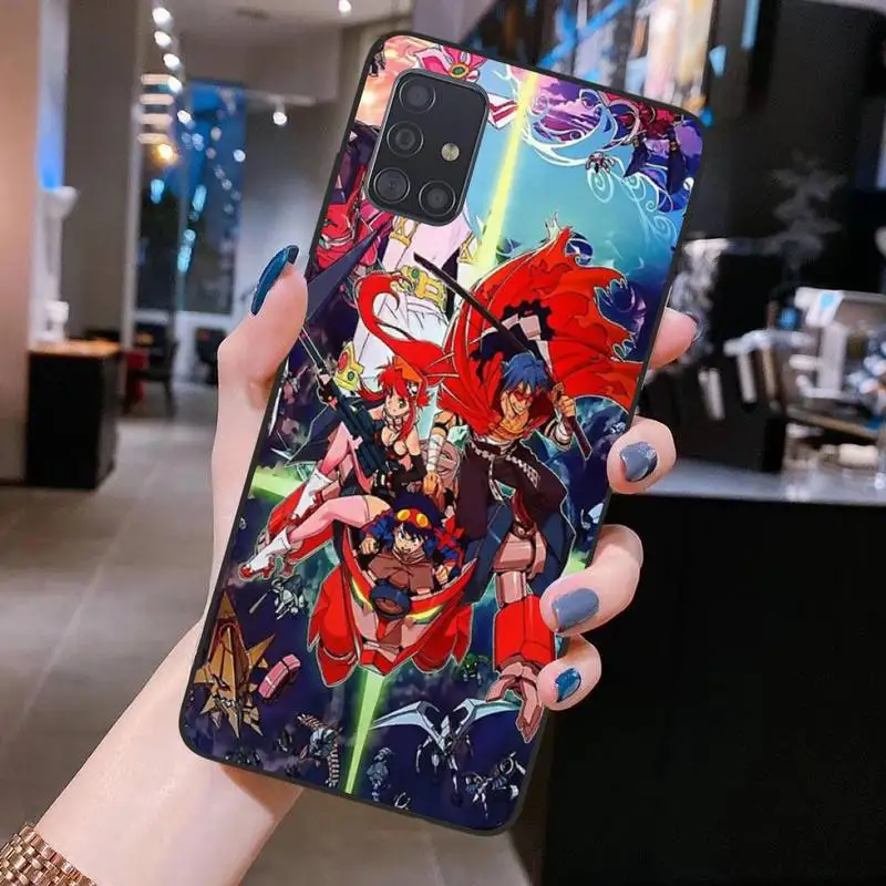 Телефонный чехол Tengen Toppa Gurren Lagann для Samsung Galaxy S21 Plus Ultra S20 FE M11 S8 S9 plus S10 5G lite 2020 |