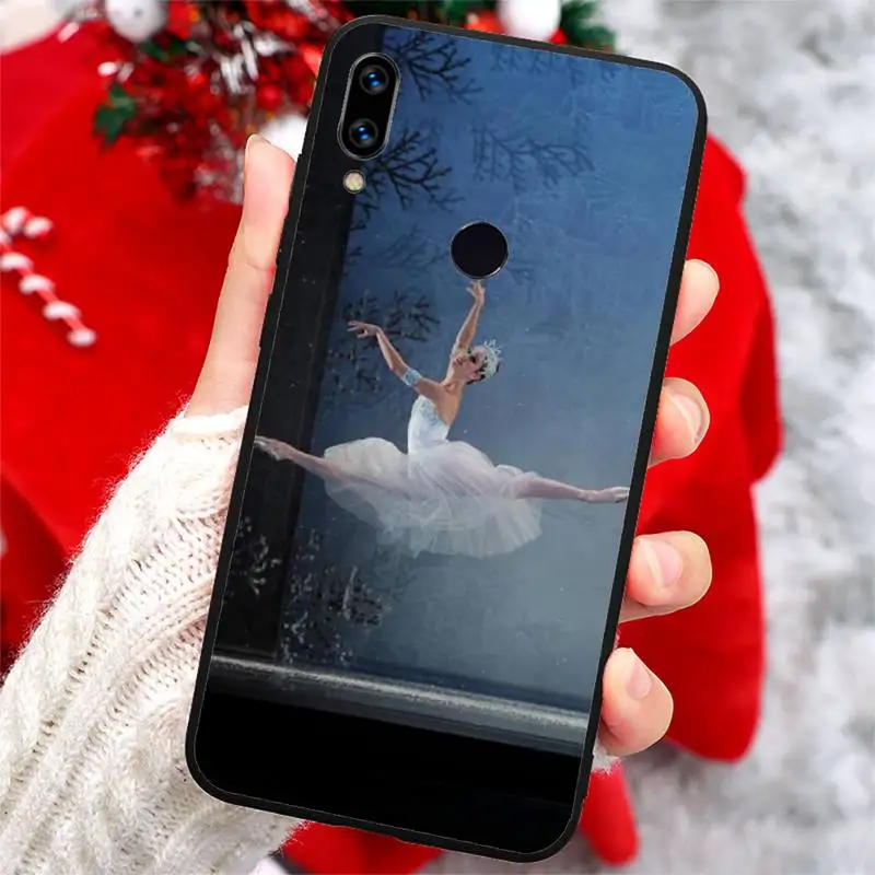 

Ballerina Dance Ballet Girl Phone Case For Xiaomi Redmi note 7 8 9 t k30 max3 9 s 10 pro lite