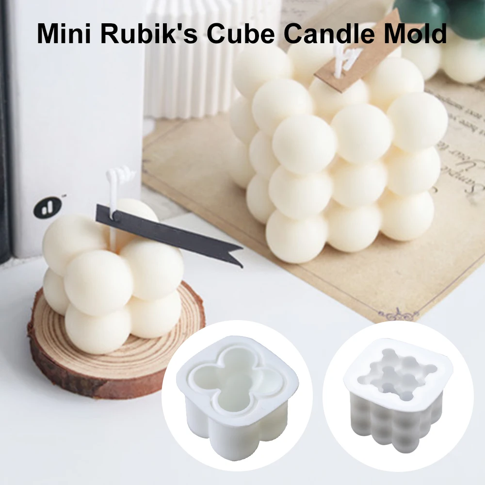 

Candle mould 3D Magic Shape Silicone Candle Mould Aromatherapy DIY Handmade Candle Material Resin Wax Soap Mold Making Tools