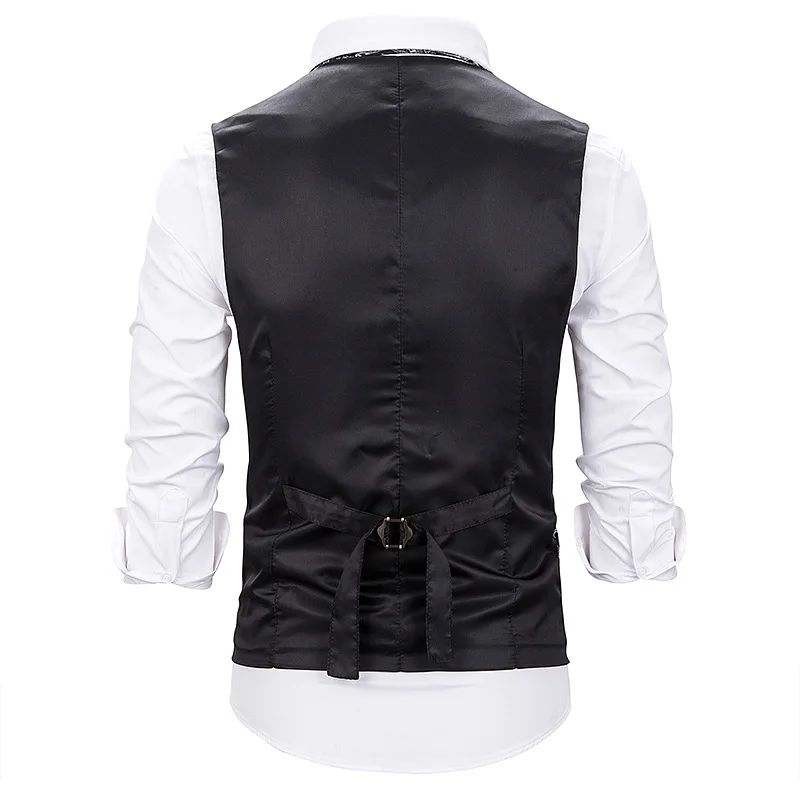 

Shiny Gold Paisley Floral Print Punk Vest Men Slim Fit DJ Nightclub Prom Vest Waistcoat Men Party Disco Colete Social Masculino