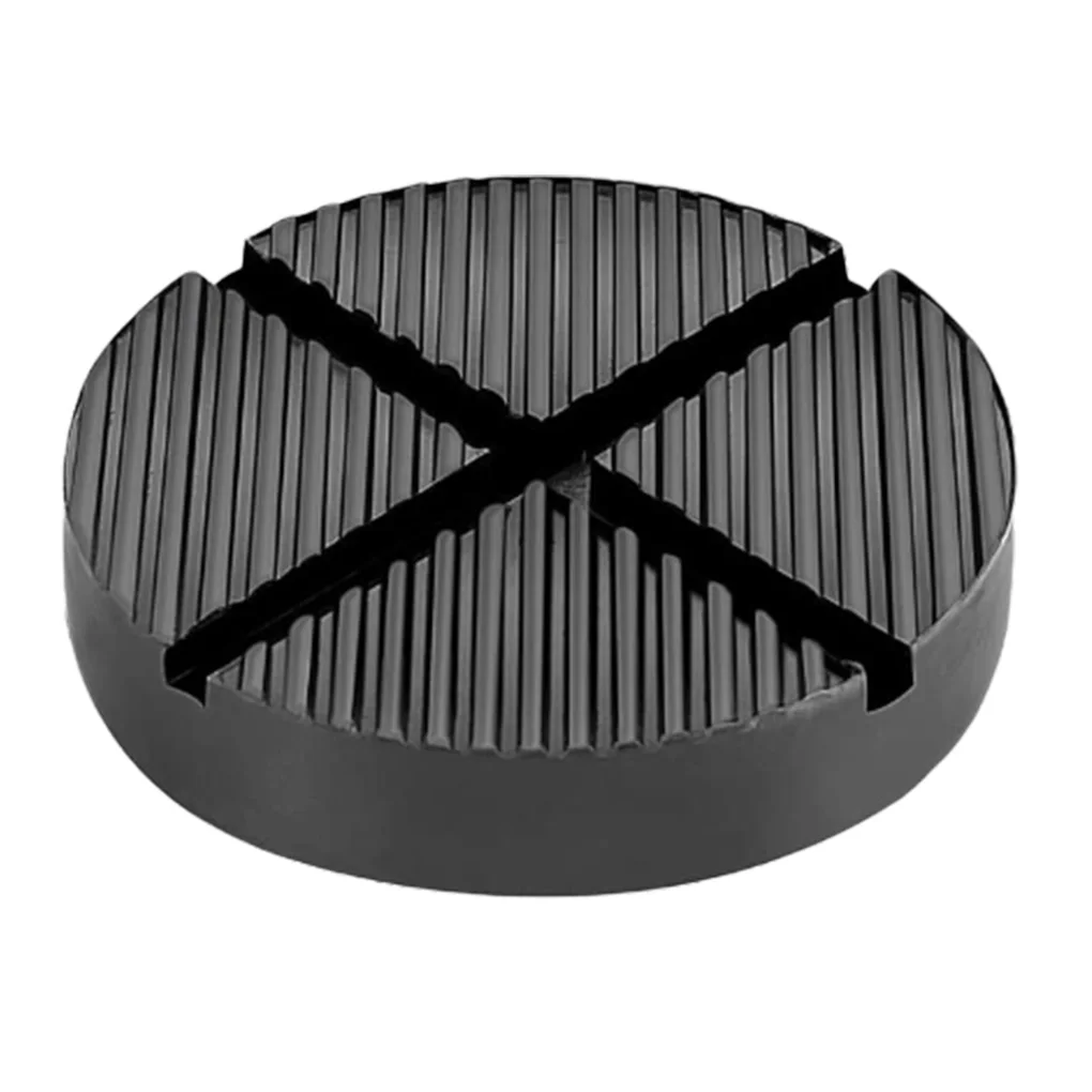 1 шт. подставки для автомобильного домкрата черные резиновые прорезные напольные