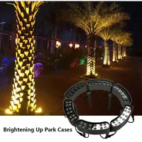Led Tree Holding Lamp Landscape Lighting LED Colorful Floor Light for Park Square 12W 72W DC24V Low Voltage Landscape Lighting