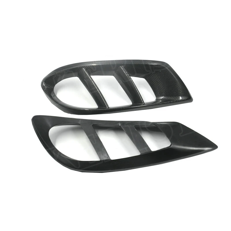 Передний бампер W218 из углеродного волокна крышка для вентиляционного отверстия