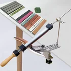 Профессиональная точилка, новая улучшенная точилка с фиксированным углом, алмазная точилка для ножей, система заточки, Алмазный точильный камень