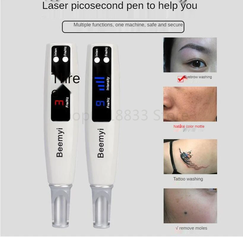 

Portable USB Rechargeable Beauty Mini Picosecond Pen Semiconductor Laser Therapy For Scar Spot Tattoo Removal Equipment