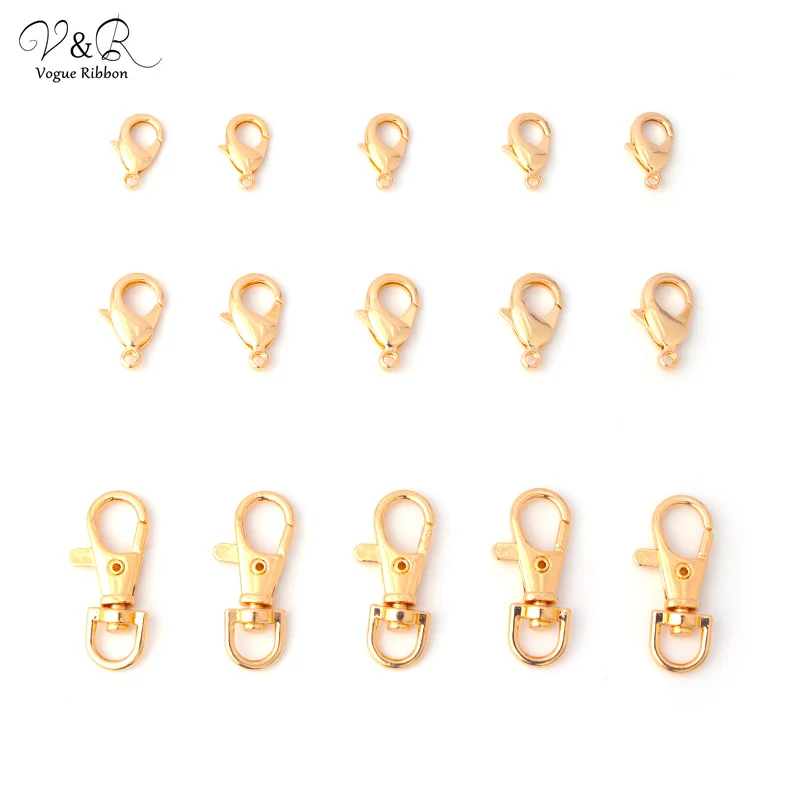 Аксессуары материал металлическая омаровая застежка для модных ювелирных