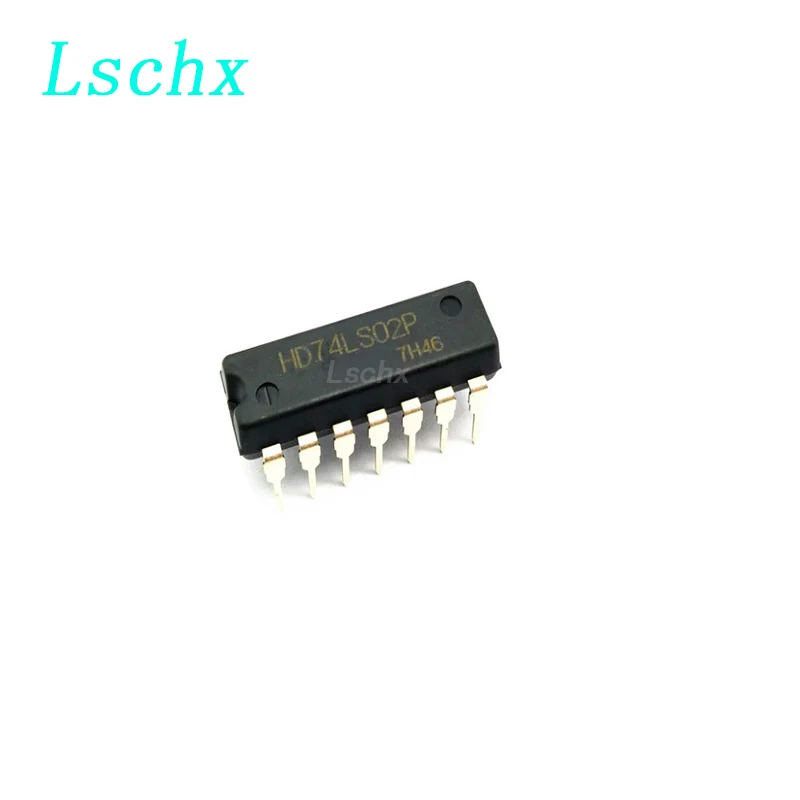 

10pcs/lot HD74LS02P SN74LS02N HD74LS02 74LS02 DIP-14 In Stock