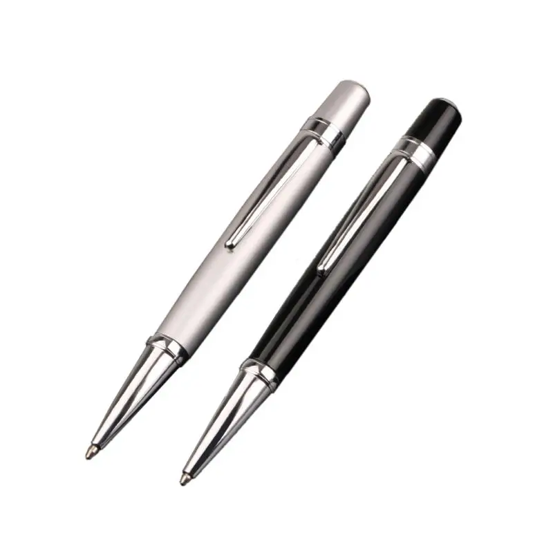 

Luxury Mini Metal Ballpoint Pen Roller 1.0mm Black Ink Business School Supplies