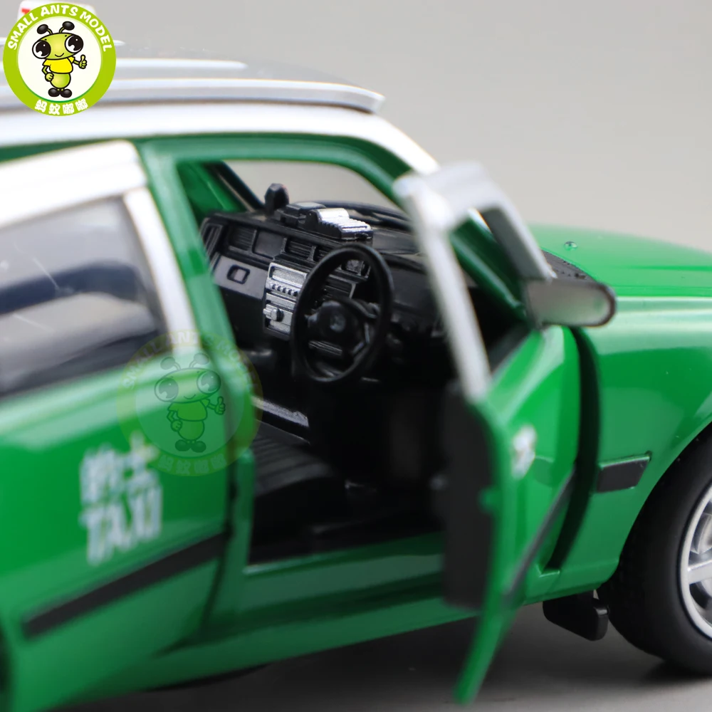 1/32 JACKIEKIM Crown HongKong Taxi литье под давлением модель автомобиля такси игрушки для детей