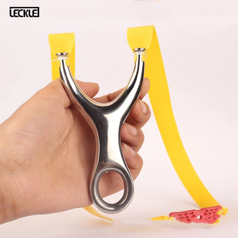 

Рогатка из плоской титановой стали, тигровая, для занятий спортом на открытом воздухе